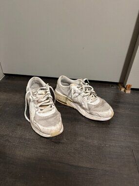 White Nike sneakers